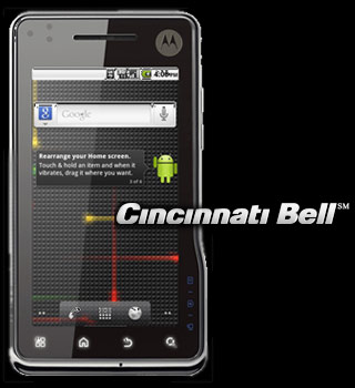 Milestone XT720 Froyo Cincinnati Bell