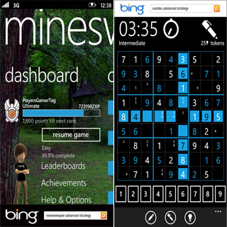Minesweeper and Sudoku For Windows Phone