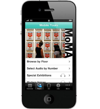 MoMA App iPhone