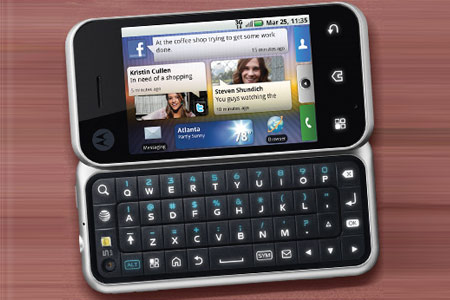 Motorola Backflip phone