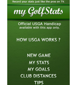 myGolfstats 2.0 App