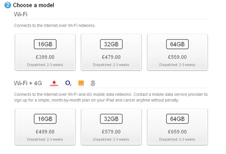 New iPad Release Date UK