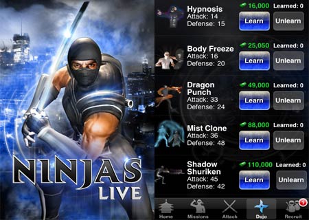 Ninjas Live App