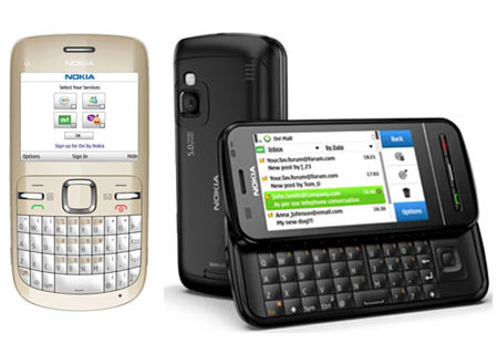 Nokia C3,C6 Phones