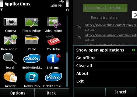 Nokia Drop App