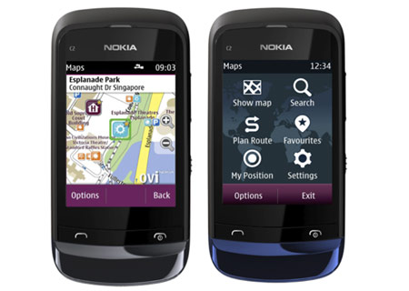 Nokia Maps S40 Phones