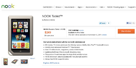 Barnes & Noble Nook Tablet