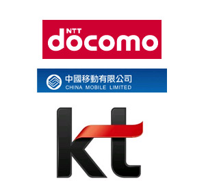 NTT DoCoMo KT China Mobile