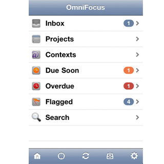 OmniFocus 1.7 iPhone App