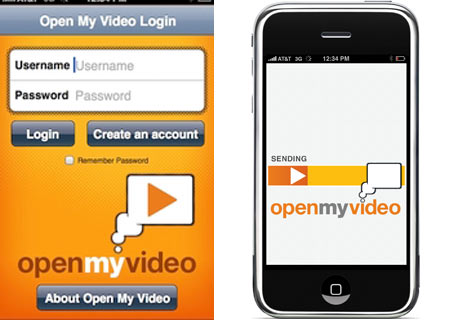OpenMyVideo iPhone App