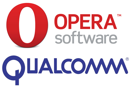 Opera And Qualcomm Logo