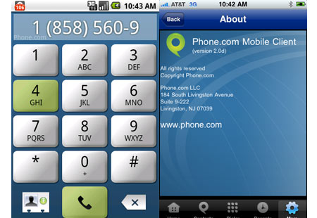 Phone.com Apps