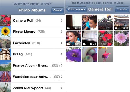 PhotoToMac iPhone App