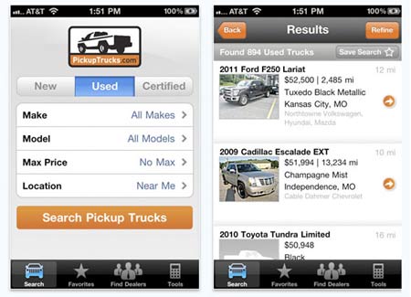 PickupTrucks.com App