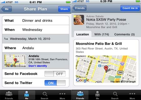 Plancast iPhone App