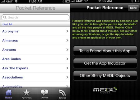 Pocket Reference App