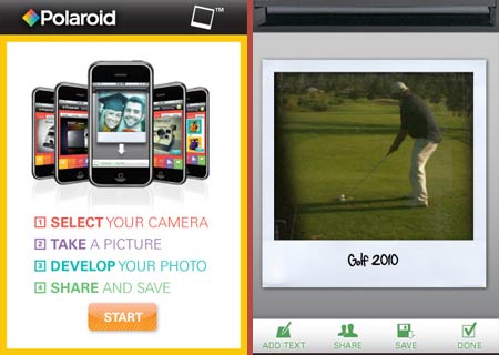 Polaroid Instant Camera App