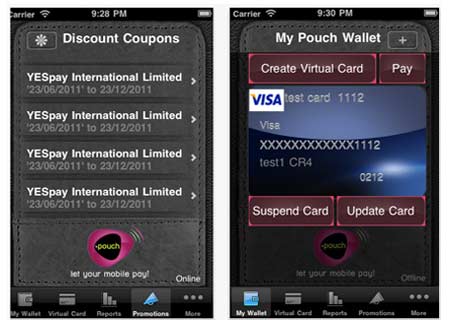 Pouch Mobile Wallet Service
