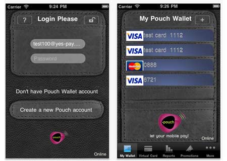 Pouch Mobile Wallet Service