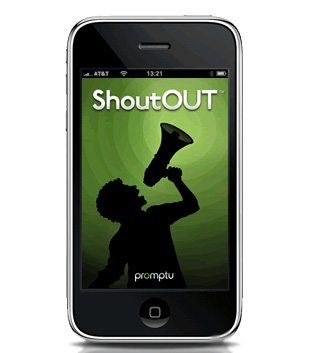 Promptu ShoutOUT