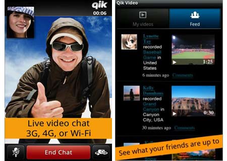 Qik Video Connect app