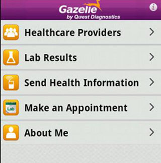 Quest Diagnostics Gazelle App