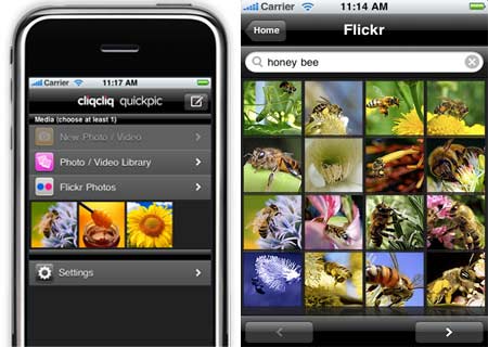 Quickpic iPhone App
