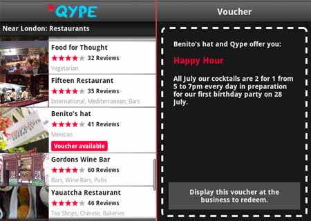 Qype Android App