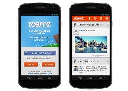 Roamz App Android 01
