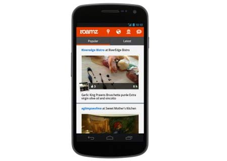 Roamz App Android 02