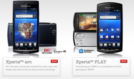 Rogers Xperia Play Arc
