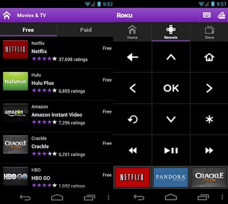 Roku App for Android 02