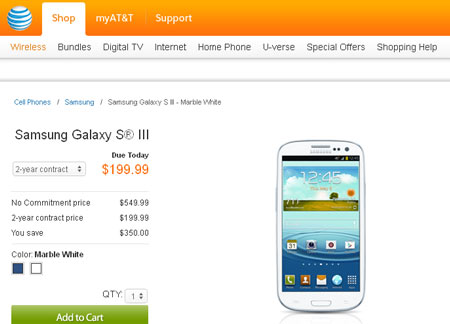 AT&T Samsung Galaxy S3