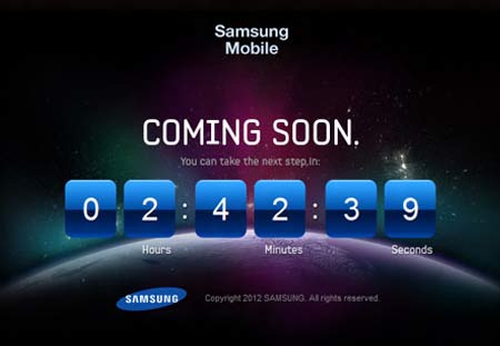 Samsung Galaxy S3 Countdown
