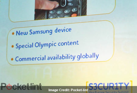 Samsung Visa Olympics Phone