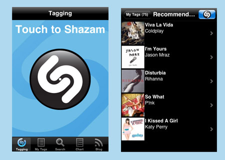 Shazam Encore App