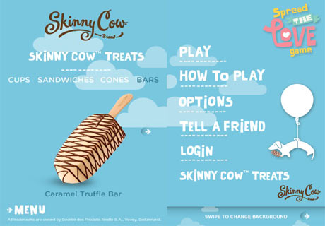 Skinny Cow iPhone Game