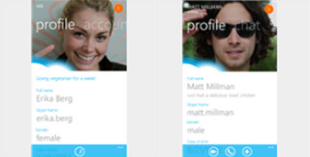 Skype App Windows Phone 02