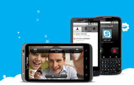 Skype Mobile App Verizon Phones