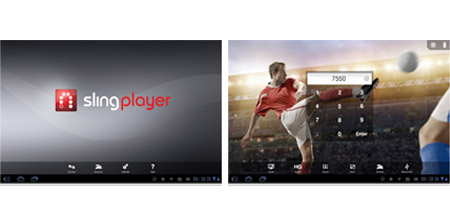 SlingPlayer App For Android Tablets