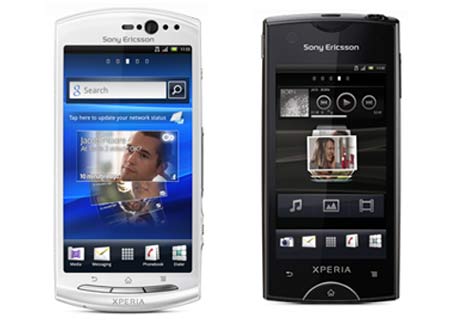 Sony Xperias neo V ray