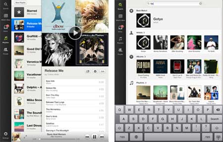 Spotify For iPad App 01