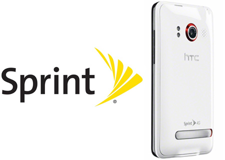  Sprint HTC White Evo 4G