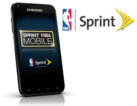 Sprint NBA Mobile app