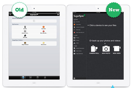 SugarSync for iPad v30 01