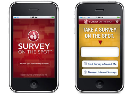 Survey iPhone App