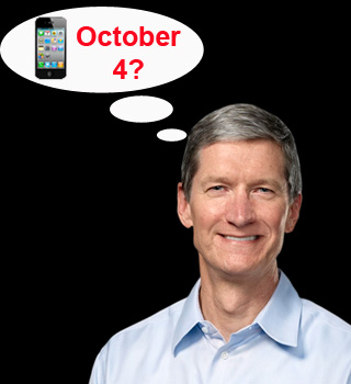 Tim Cook iPhone Oct 4.