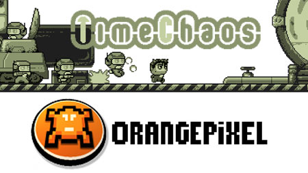 TimeChaos Orange Pixel
