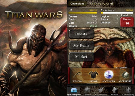 Titan Wars App