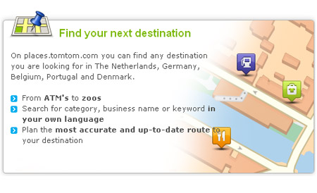 TomTom Places Smartphones